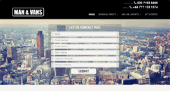 Desktop Screenshot of manandvans.com